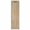 Modern Wooden Narrow 1 Door Hallway Shoe Storage Cabinet Unit Organiser Wood