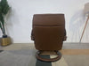 Stressless Ruby Classic Warm Brown Batick Leather Recliner Chair RRP £2099