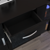 LED Sideboard 2 Door 3 Drawer Buffet Storage Cabinet Cupboard TV Unit High Gloss