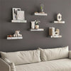 Mirrored Diamond Crush Floating Wall Shelf Crystal Modern 38x15cm Sparkly Bling