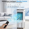 10L Portable Air Cooler Fan Humidifier Remote Timer 3 Speed Home Office Cooling