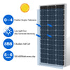 120W Mono Solar Panel kit 12V for Off Grid RV Caravan boat shed Trailer Van