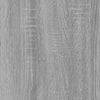 qohoio 3 Piece Book/TV Cabinet Set Grey Sonoma 180x30x180 ,Free Combination U8H8
