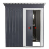 5 X 3FT Metal Garden Shed Outdoor Storage Cabinet House Box Pent Roof Lockable