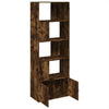 Bookcase Smoked Oak 70x36x189 Engineered Wood W8C3