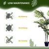 150cm(5ft) Palm Tree Artificial Faux Decor Green Plant Home Office