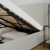 Dusk Windsor Natural Linen Look Double Ottoman Storage Bed RRP £349