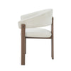 Dining Chairs Set of 2 w/ Linen Fabric & Sturdy Metal Frame for Dining, Living