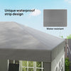 3 x 6m Heavy Duty Gazebo Marquee Party Tent with Storage Bag Grey