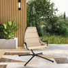 Hanging Chair Hammock Indoor Outdoor Swing Chair w/ Stand & Padded Seat