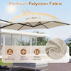 Large Offset Hanging Umbrella w/ 360° Rotation