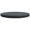 Outdoor Table Cover Black 122 x 122 x 10 cm 420D Oxford Fabric