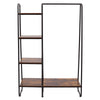 Heavy Duty Metal Clothes Rail Storage Garment Shelf Hanging Display Stand Rack