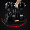 Adjustable Dumbbell 40kg Set Pair Hand Weight Dumbbell Home Gym Fitness Exercise