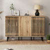 Farmhouse Sideboard Storage Cabinet 150x40x95cm w/ 3 Door & Storage Compartments