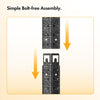 1.8m Garage Shelving Unit -  Corner 5-Tier Heavy Duty Racking for Garage