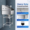 CO-Z 34" 860CM Pet Dog Cat Grooming Bath Tub Wash Station Stainless Steel Shower