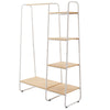 Heavy Duty Metal Clothes Rail Storage Garment Shelf Hanging Display Stand Rack
