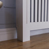 Arlington Radiator Cover White Traditional Modern Cabinet Wood Grill Furniture
