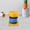 55 Gallon Drum Dolly Cart with 4 Swivel Caster Wheels Barrel Cart Transport Cart