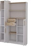 Macius Kids Bedroom Set – Wardrobe, Desk, Bookcase & Storage Shelf White