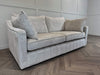 Olivier Fabric 2 Seater Sofa, Luxe Grande Natural