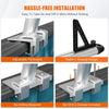 Truck Rack Adjustable 17"-29" Aluminum Pick Up Truck Bed Ladder Rack Carrier
