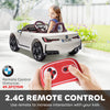 BMW i4 Licensed 12V Kids Electric Ride-On Car w/ Remote Control - White