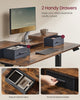 Electric Standing Desk with Built-In Power Strip, LSD182X11V1
