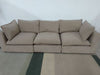Dusk Boston Stone Velvet 3 Seater Sofa RRP £1499