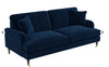 Brand new Set of soft lounge furniture Navy Velvet 3+2+love seat with footstool