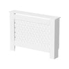 White Radiator Cover Grill Shelf Cabinet MDF Wood Modern Traditional Diamond