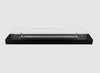 Bio fireplace insert 120 cm matt black with glass