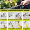 5M-50M Garden Hose Pipe Reinforced Braided PVC Outdoor Watering Hosepipe Reel