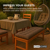 Hanging Egg Chair Cushion for Garden, Outdoor Swing Chair Seat Pad Cushion Round