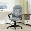 Executive Office Chair High Back Computer Chair with Armrests Grey