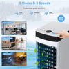 4L 3-in-1 Evaporative Air Cooler Humidifier Quiet Portable Fan Remote Ice Packs
