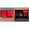 Hilka 3pc Garage Storage Workshop Tools Organiser Cabinets