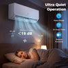 9000 BTU Ductless Wall-Mounted AC Unit with Remote Control