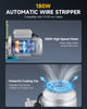 CREWORKS Automatic Wire Stripping Machine 1.5mm to 30mm Electric Cable Stripper