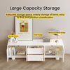 160cm TV cabinet, compatible with 65 inch TVs, with storage function