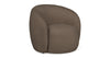 DFS Halle Latte Boucle Curved Accent Chair RRP £469