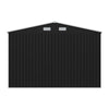 10X12FT Galvanised Metal Garden Shed Outdoor Tool Bike Storage House Lockable