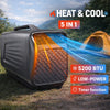 5-in-1 Portable Air Conditioner Cooling Heating Dehumidifier 5000BTU w/ Remote