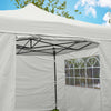 All Seasons Gazebos 3mx3m Heavy Duty Waterproof Pop up Gazebo 4 Side Walls