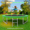 Velocity 8ft Trampoline and Safety Enclosure With Free Ladder