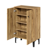 Modern Shoe Cabinet with 4 Compartments, Adjustable Shelves – 60 x 31.5 x 95 cm
