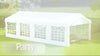 Garden Gazebo Marquee Party Wedding Tent Portable Carport Shelter Car Canopy