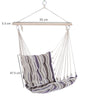 Garden Hammock Chair Patio Swing Seat for Outdoor Porch Yard Deck, Refurbished