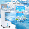 10L Portable Air Cooler Fan 3-in-1 Mobile Cooling Conditioner Humidifier Remote